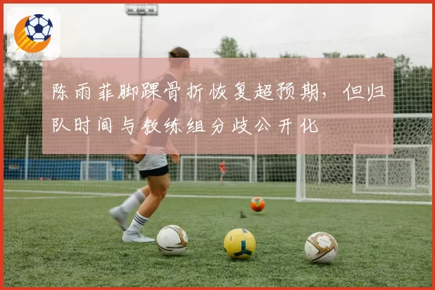 陈雨菲脚踝骨折恢复超预期，但归队时间与教练组分歧公开化